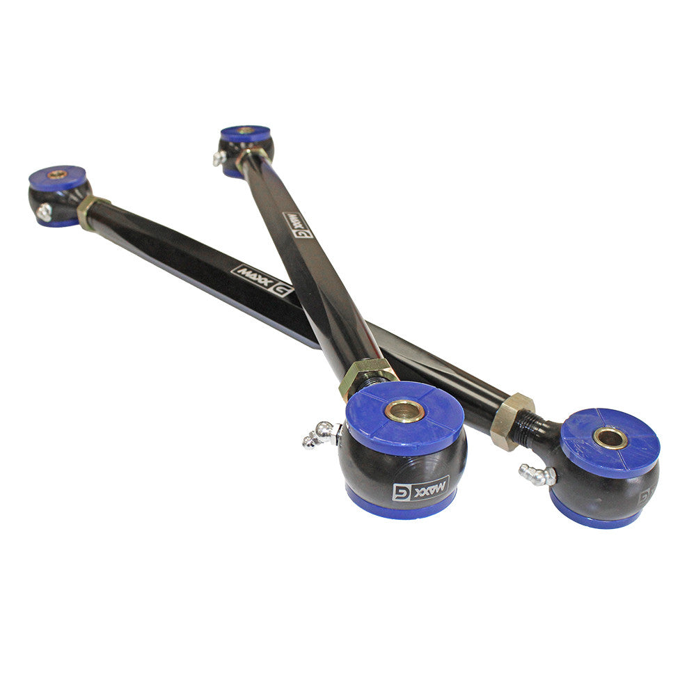 MAXX-G Adjustable Camber Links | Billet housing and high durometer urethane bushings | 4 Link Kit