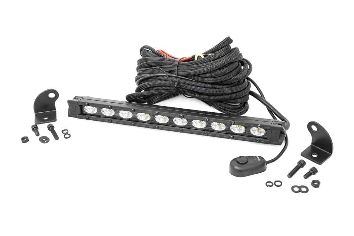 10-Inch Slimline Cree LED Light Bar (Black Series)