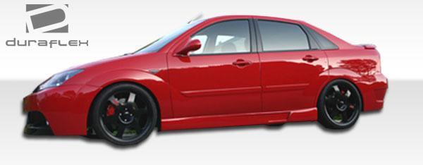 2000-2007 Ford Focus Duraflex Pro-DTM Side Skirts