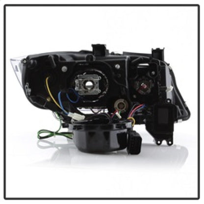 Spyder BMW E90 3-Series 06-08 4DR V2 Headlights - HID Only - Black PRO-YD-BMWE9005V2-HID-DRL-BK 5083852
