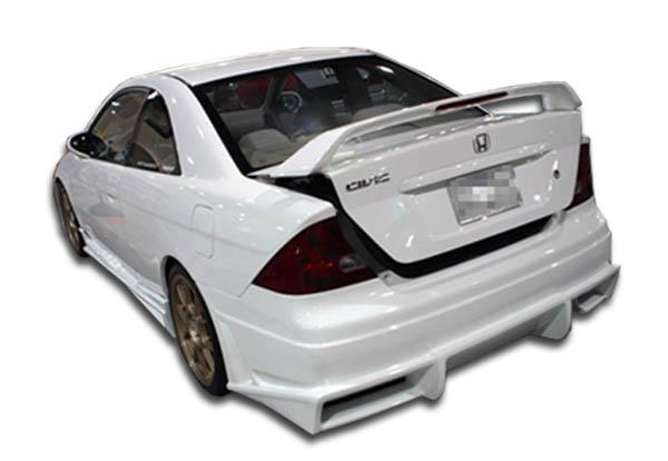 2001-2005 Honda Civic Duraflex Bomber Rear Bumper