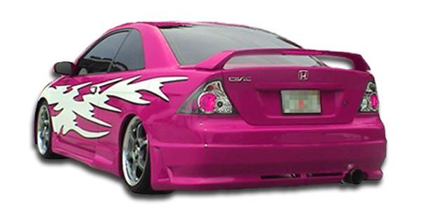 2001-2005 Honda Civic Duraflex R34 Rear Bumper