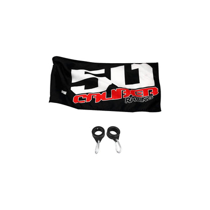 PAIR of 50 Cal Spiral LED Lighted Whips with Bluetooth App Control