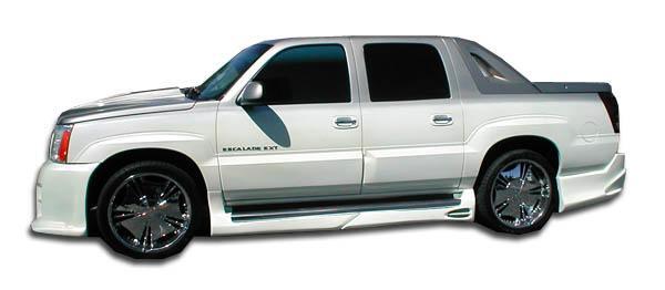 2002-2006 Cadillac Escalade Duraflex Platinum Side Skirts