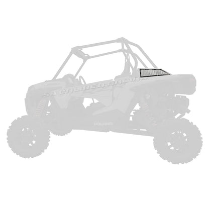 RZR XP Turbo Laser Cut Steel Side Intake Grilles