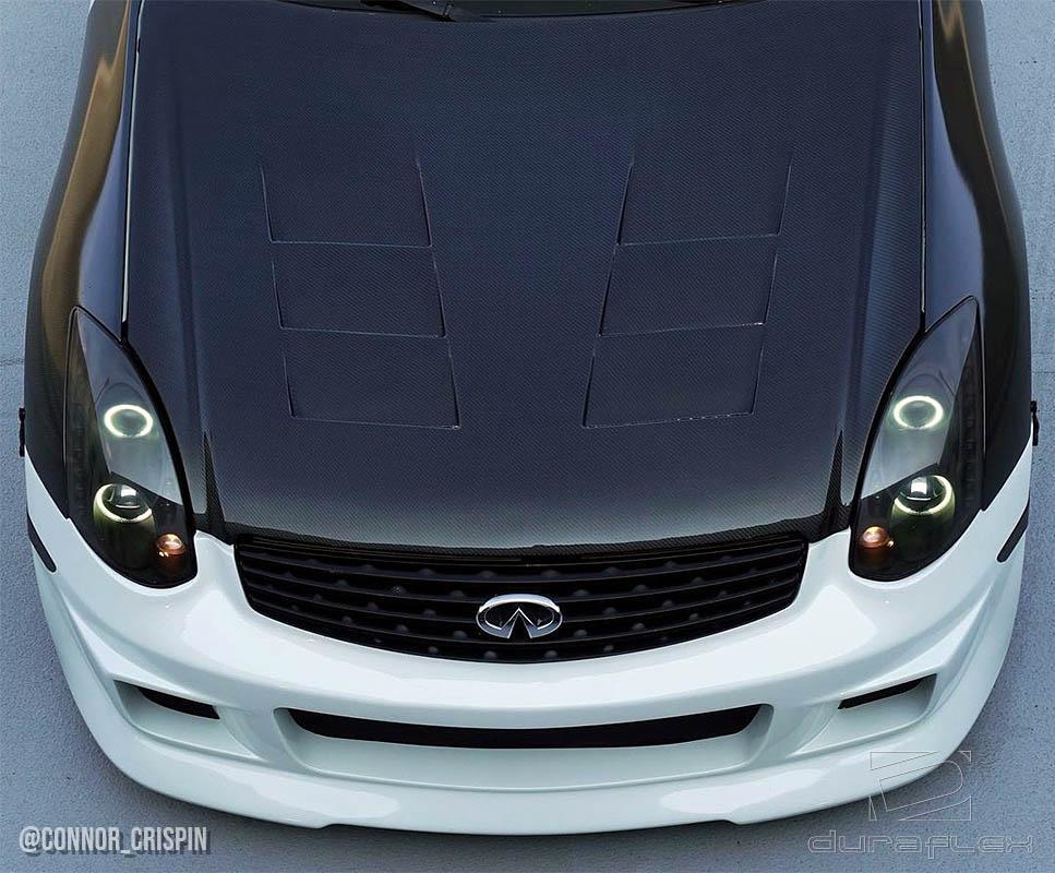 2003-2007 Infiniti G Coupe Duraflex Type G Front Bumper