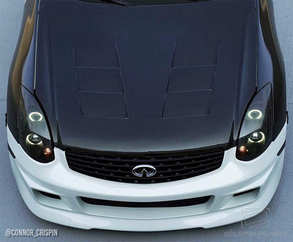 2003-2007 Infiniti G Coupe Duraflex Type G Front Bumper