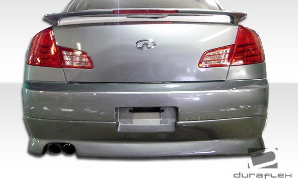 2003-2004 Infiniti G Sedan Duraflex GT Competition Rear Lip