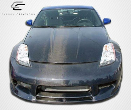 2003-2006 Nissan 350Z Carbon Creations OEM Look Carbon Fiber Hood
