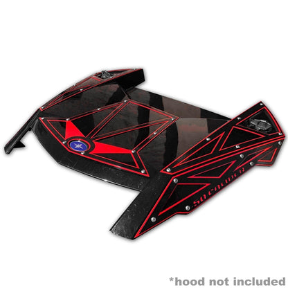 RZR XP Turbo S Hood Bling Panels