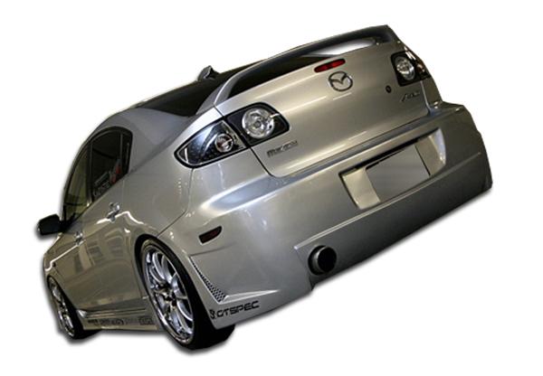 2004-2009 Mazda 3 Duraflex B-2 Rear Bumper
