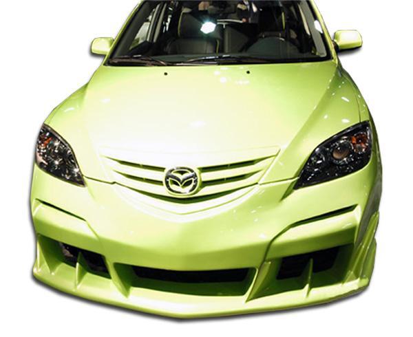 2004-2009 Mazda 3 Duraflex Raven Front Bumper