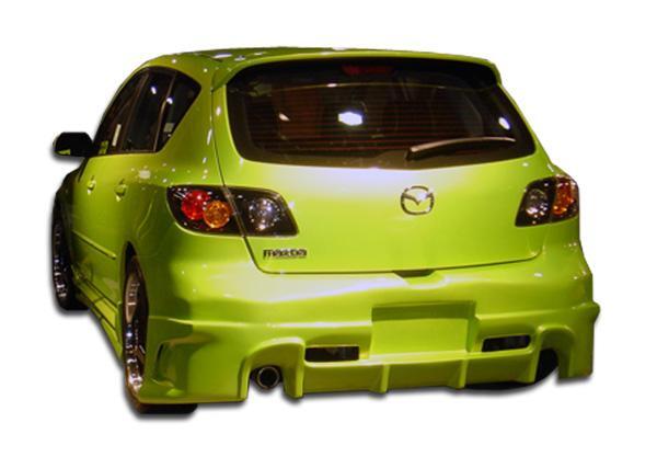 2004-2009 Mazda 3 Duraflex Raven Rear Bumper