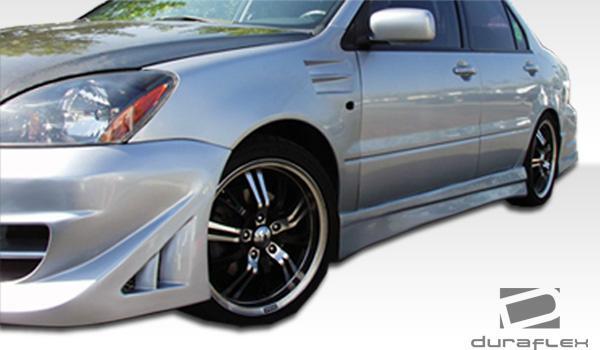 2004-2007 Mitsubishi Lancer Duraflex Walker Side Skirts