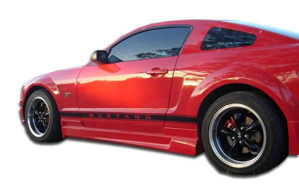 2005-2009 Ford Mustang Duraflex Racer Side Skirts
