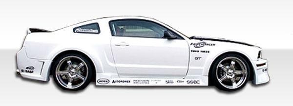 2005-2014 Ford Mustang Duraflex Circuit Side Skirts