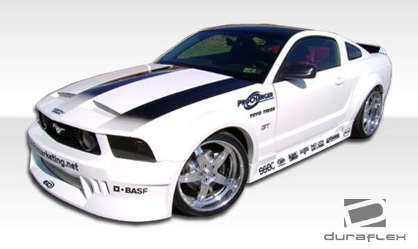 2005-2014 Ford Mustang Duraflex Circuit Side Skirts