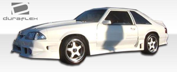 1979-1993 Ford Mustang Duraflex GTX Side Skirts