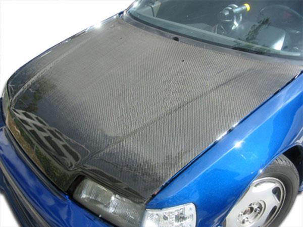 1988-1991 Honda Civic Carbon Creations OEM Look Carbon Fiber Hood