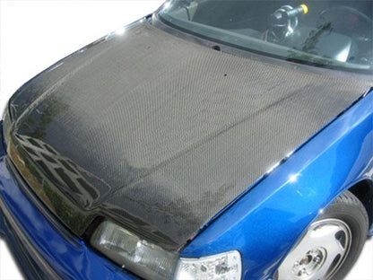 1988-1991 Honda Civic Carbon Creations OEM Look Carbon Fiber Hood