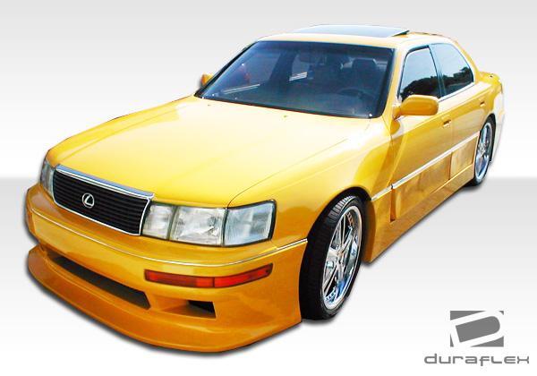 1990-1994 Lexus LS - Lexus Duraflex V-Line Side Skirts
