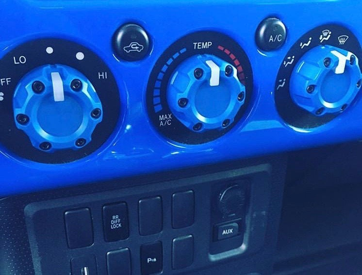 Climate Knobs (FJ Cruiser) - SANDSTORM