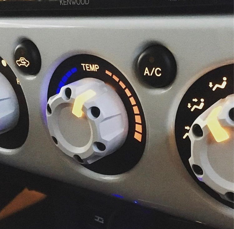 Climate Knobs (FJ Cruiser) - MAGMA