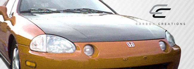 1993-1997 Honda Del Sol Carbon Creations OEM Look Carbon Fiber Hood