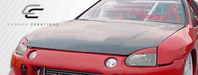 1993-1997 Honda Del Sol Carbon Creations OEM Look Carbon Fiber Hood