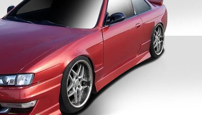 1995-1998 Nissan 240SX Duraflex Type U Side Skirts