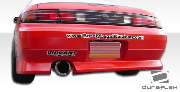 1995-1998 Nissan 240SX Duraflex V-Speed Rear Bumper