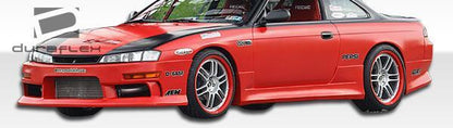 1995-1998 Nissan 240SX Duraflex V-Speed Side Skirts