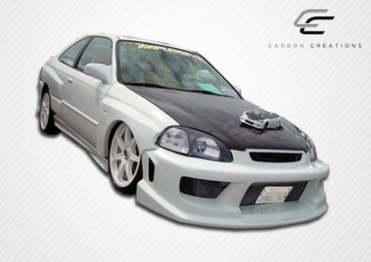 1996-1998 Honda Civic Carbon Creations OEM Look Carbon Fiber Hood