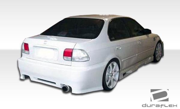 1996-2000 Honda Civic Duraflex Spyder Rear Bumper