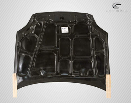 1999-2000 Honda Civic Carbon Creations OEM Look Carbon Fiber Hood