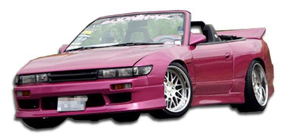 1989-1994 Nissan S13 Silvia Duraflex V-Speed Front Bumper