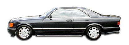 1981-1991 Mercedes S Class Duraflex AMG Look Side Skirts