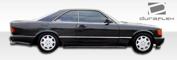 1981-1991 Mercedes S Class Duraflex AMG Look Side Skirts