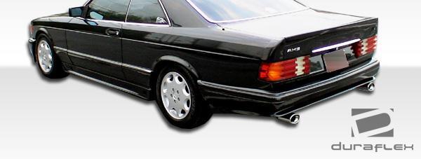 1981-1991 Mercedes S Class Duraflex AMG Look Rear Bumper