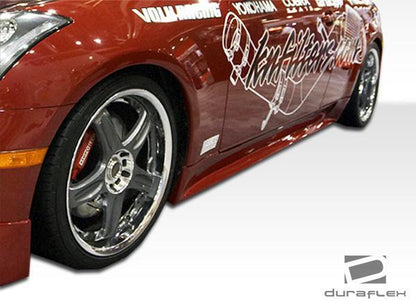2003-2007 Infiniti G Coupe Duraflex GT Competition Side Skirts