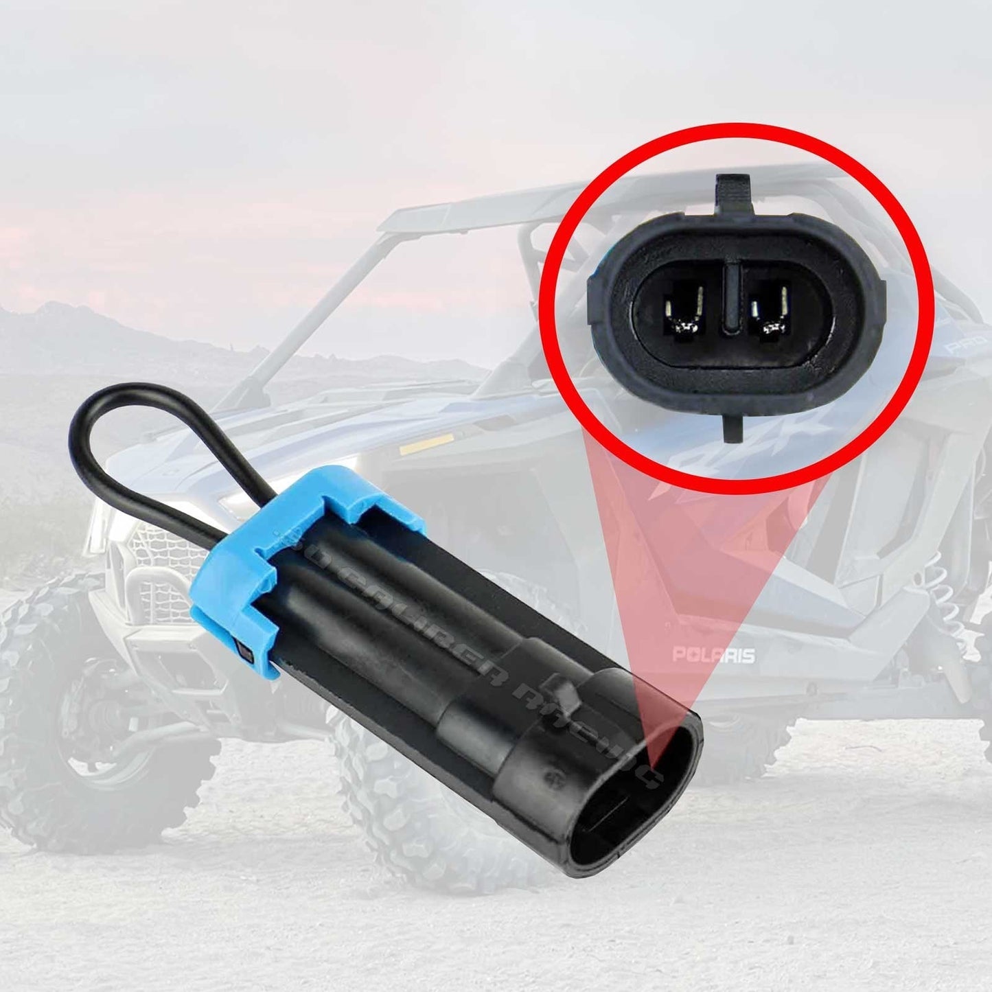 Seat Belt Bypass Plug for Polaris rzr and Can-am Utv's