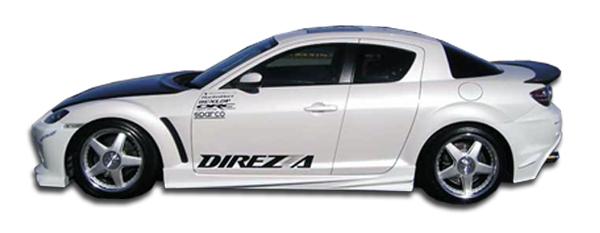 2004-2011 Mazda RX8 Duraflex Velocity Side Skirts