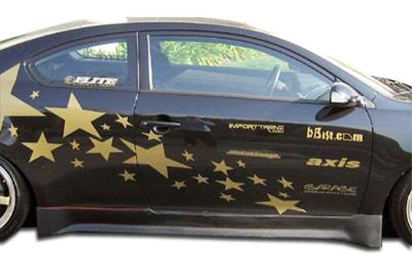 2005-2010 Scion TC Extreme Dimensions Touring Side Skirts