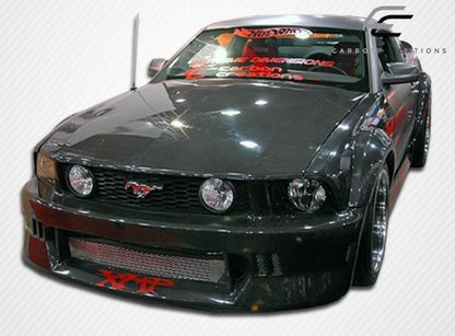 2005-2009 Ford Mustang Carbon Creations OEM Look Carbon Fiber Hood