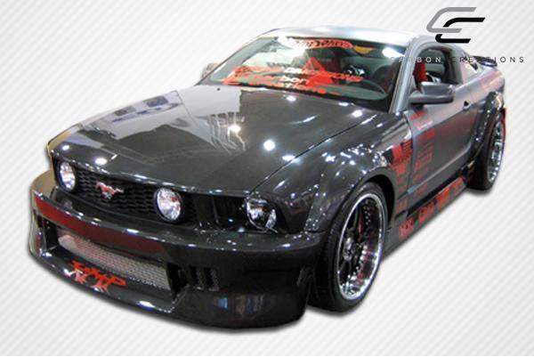 2005-2009 Ford Mustang Carbon Creations OEM Look Carbon Fiber Hood