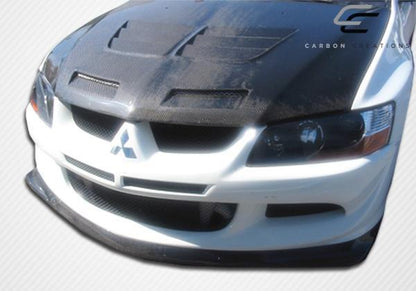 2003-2005 Mitsubishi Evolution Carbon Creations Demon Carbon Fiber Front Lip