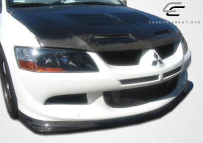 2003-2005 Mitsubishi Evolution Carbon Creations Demon Carbon Fiber Front Lip