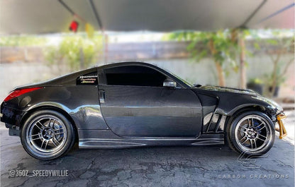 2003-2008 Nissan 350Z Carbon Creations N-1 Carbon Fiber Side Skirts