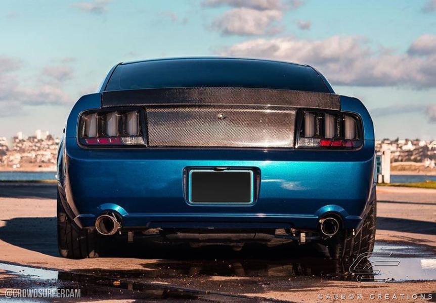 2005-2009 Ford Mustang Carbon Creations OEM Look Carbon Fiber Trunk