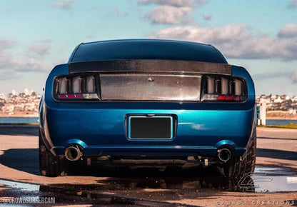 2005-2009 Ford Mustang Carbon Creations OEM Look Carbon Fiber Trunk